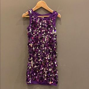 Purple sequin dress / costume